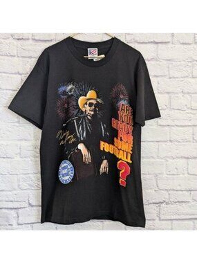 Vintage America's Sport Team Hank Williams Jr Monday Night Football T-Shirt L